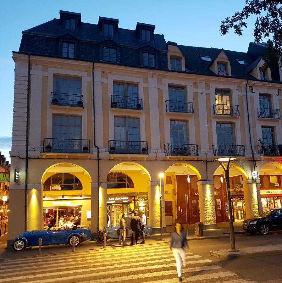 Hotel Les Arcades Dieppe Exterior foto